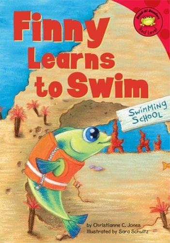 Cover of Finny learns to swim