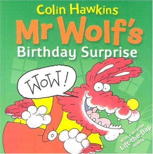 Cover of Mr. Wolf's birthday surprise