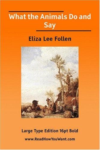 Cover of What the Animals Do and Say