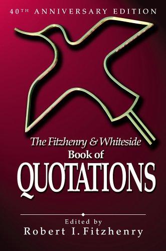 Cover of The Fitzhenry and Whiteside Book of Quotations