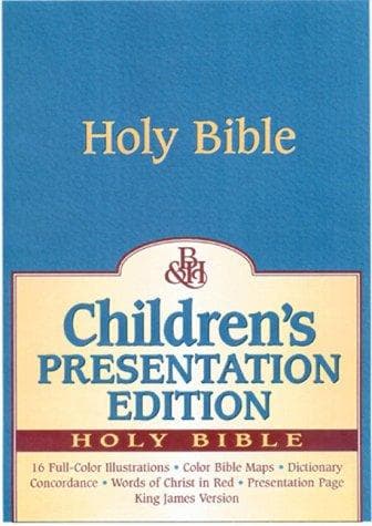 Cover of King James Children's Bible (Zippered Edition)