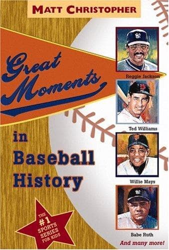 Cover of Great Moments in Baseball History