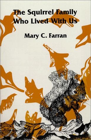 Cover of The squirrel family who lived with us
