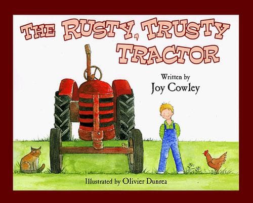 Cover of The rusty, trusty tractor