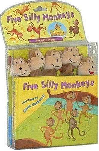 Cover of Five Silly Monkeys