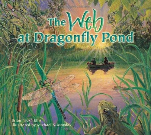 Cover of The web at Dragonfly Pond