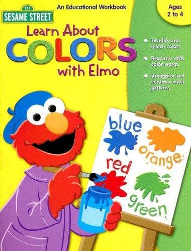 Cover of Learn About Colors With Elmo (Sesame Street)