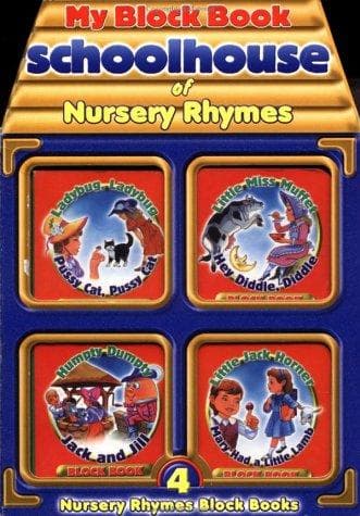 Cover of My Block Book Schoolhouse of Nursery Rhymes (My Block Books)
