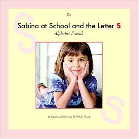 Cover of Sabina at school and the letter S