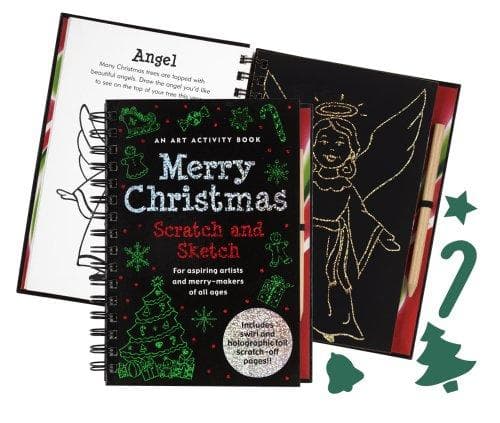 Cover of Merry Christmas Scratch and Sketch