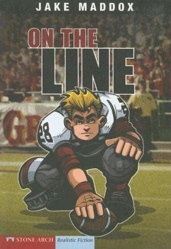 Cover of On the Line (Jake Maddox Sports Story)