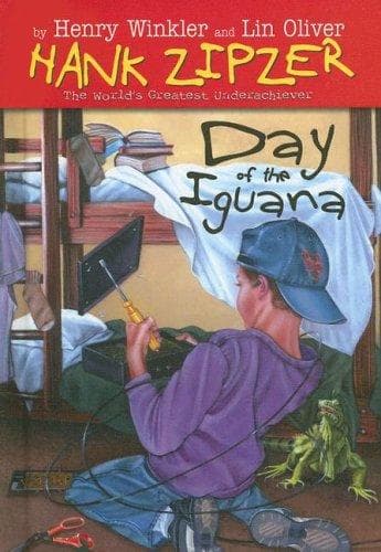 Cover of Day of the Iguana (Hank Zipzer, the World's Greatest Underachiever)