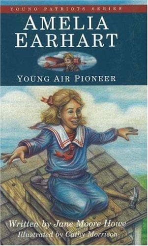 Cover of Amelia Earhart, young air pioneer