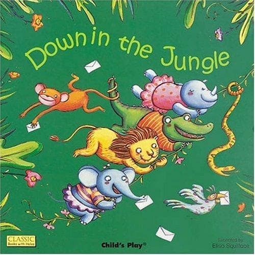 Cover of Down in the Jungle (Classic Books With Holes)