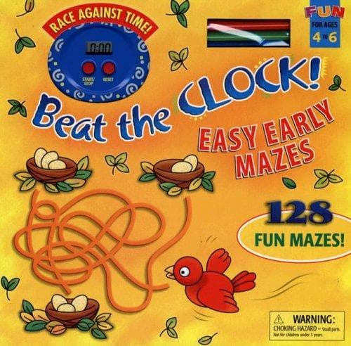 Cover of Easy Early Mazes (Beat the Clock!)
