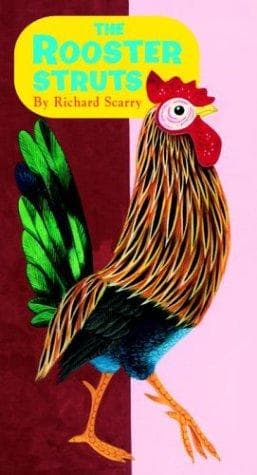 Cover of The Rooster Struts (A Golden Sturdy Book)