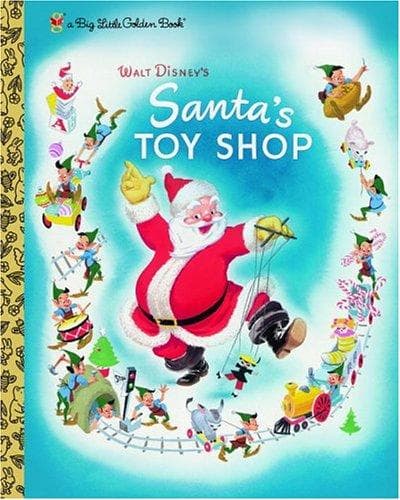 Cover of Walt Disney's Santa's Toy Shop