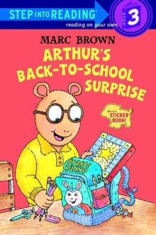 Cover of Arthur's back-to-school surprise
