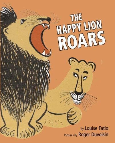 Cover of The happy lion roars