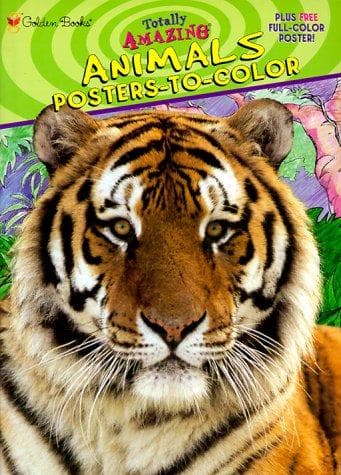 Cover of Totally Amazing Animals (Posters to Color)