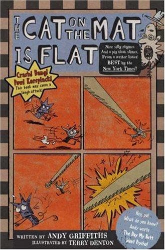 Cover of The cat on the mat is flat