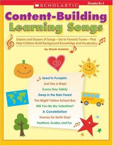 Cover of Content-Building Learning Songs