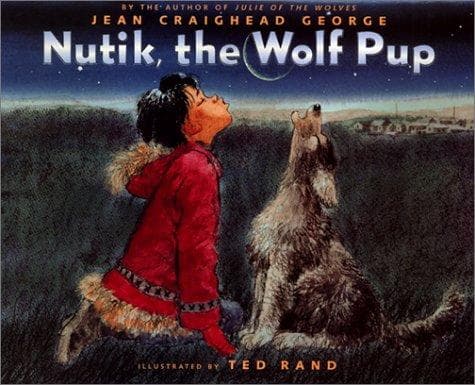 Cover of Nutik, the wolf pup