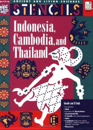 Cover of Stencils Indonesia Thailand Cambodia (Ancient and Living Cultures Series)