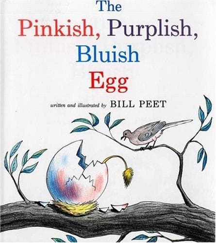 Cover of The pinkish, purplish, bluish egg