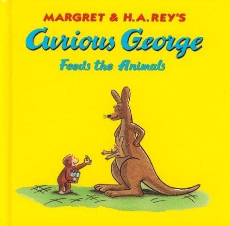 Cover of Margret & H.A. Rey's Curious George feeds the animals