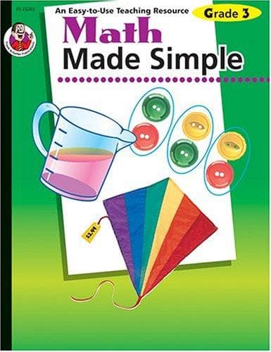 Cover of Math Made Simple, Grade 3