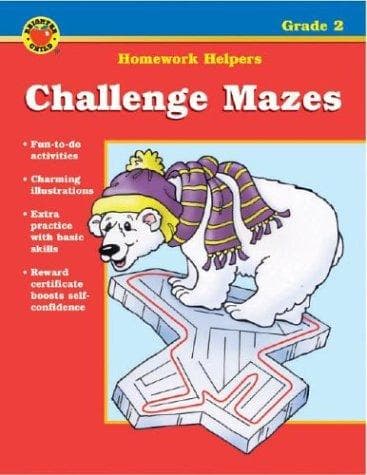Cover of Challenge Mazes grade 2