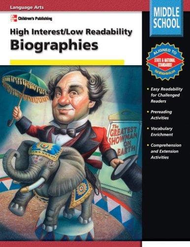 Cover of High Interest / Low-Readability Biographies (High Interest/Low Readability)