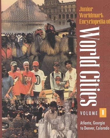 Cover of Junior Worldmark Encyclopedia of World Cities Edition 1.