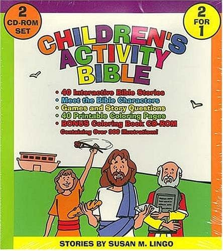 Cover of The Children's Activity Bible CD-ROM