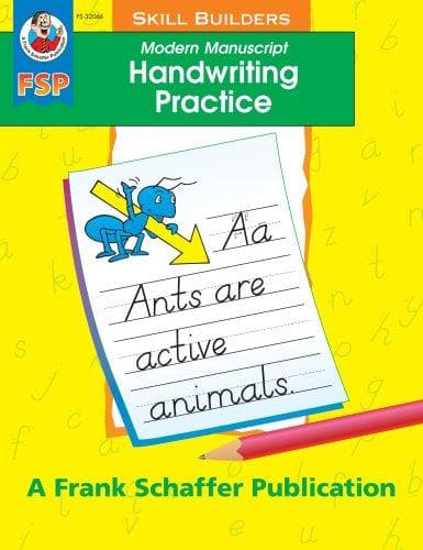 Cover of Modern Manuscript Handwriting Practice Skill Builder (Handwriting Skill Builders)