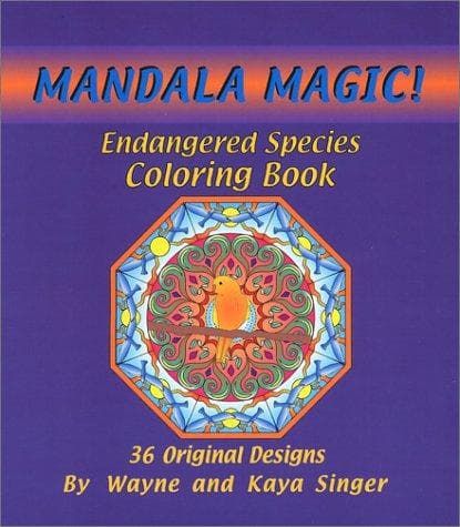 Cover of Mandala Magic Endangered Species Coloring Book