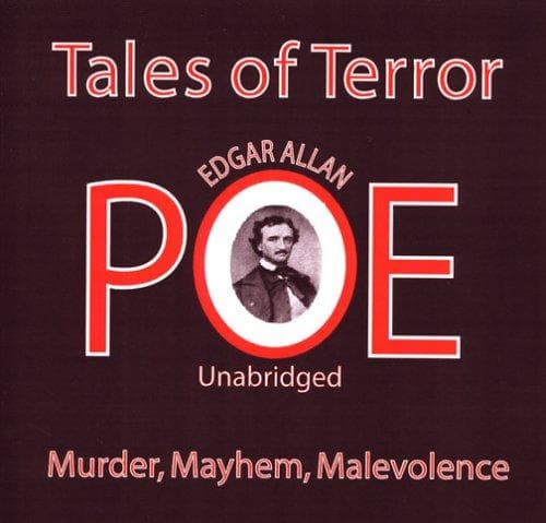 Cover of Tales of Terror (Black Cat / Cask of Amontillado / Facts in the Case of M. Valdemar / Fall of the House of Usher / Hop Frog / Masque of the Red Death / Murder in the Rue Morgue / Pit and the Pendulum / Tell Tale Heart)