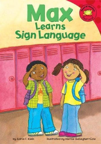 Cover of Max Learns Sign Language