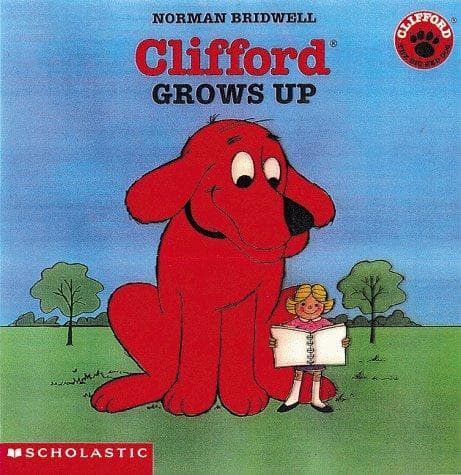 Cover of Clifford Grows Up (Clifford the Big Red Dog)