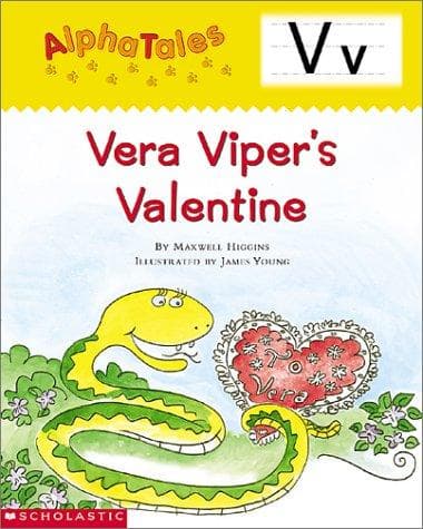 Cover of Alpha Tales (Letter V: Vera Viper's Valentine) (Grades PreK-1)