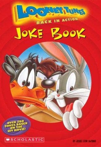 Cover of Looney tunes back in action joke book