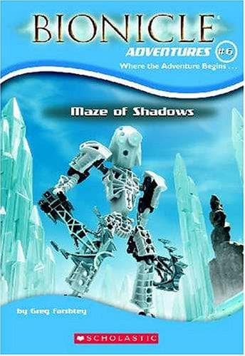 Cover of Maze of Shadows (Bionicle Adventures, No. 6) (Bionicle Adventures)