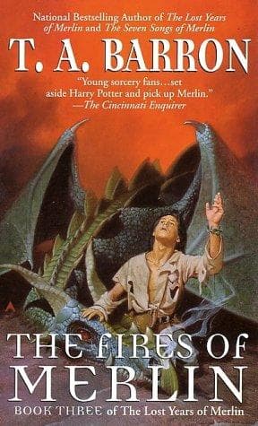 Cover of The fires of Merlin