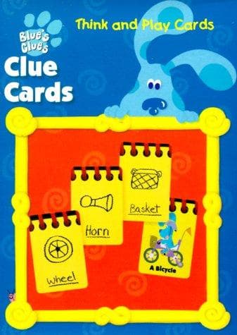 Cover of Blue's Clues Clue Cards (Think and Play Cards)