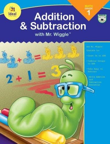 Cover of Addition and Subtraction with Mr. Wiggle, Grade 1