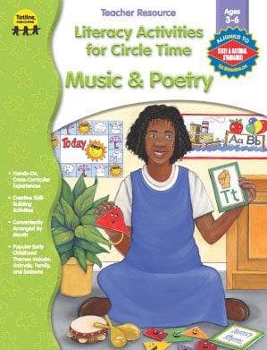 Cover of Music & Poetry Literacy Activities for Circle Time
