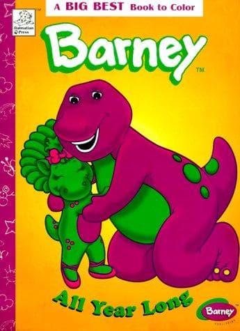 Cover of Barney All Year Long (Barney)