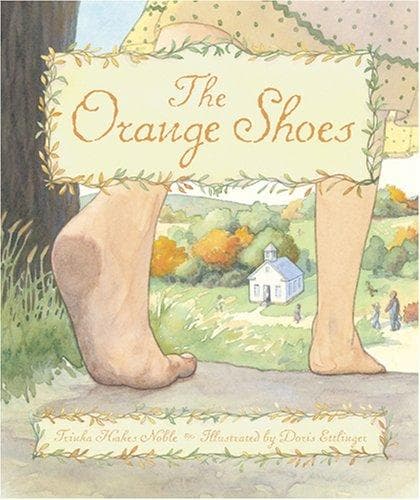 Cover of The orange shoes