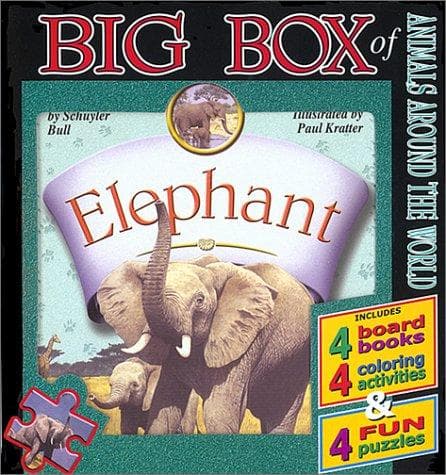 Cover of Big Box of Animals Around the World (Big Box of Board Books Series)